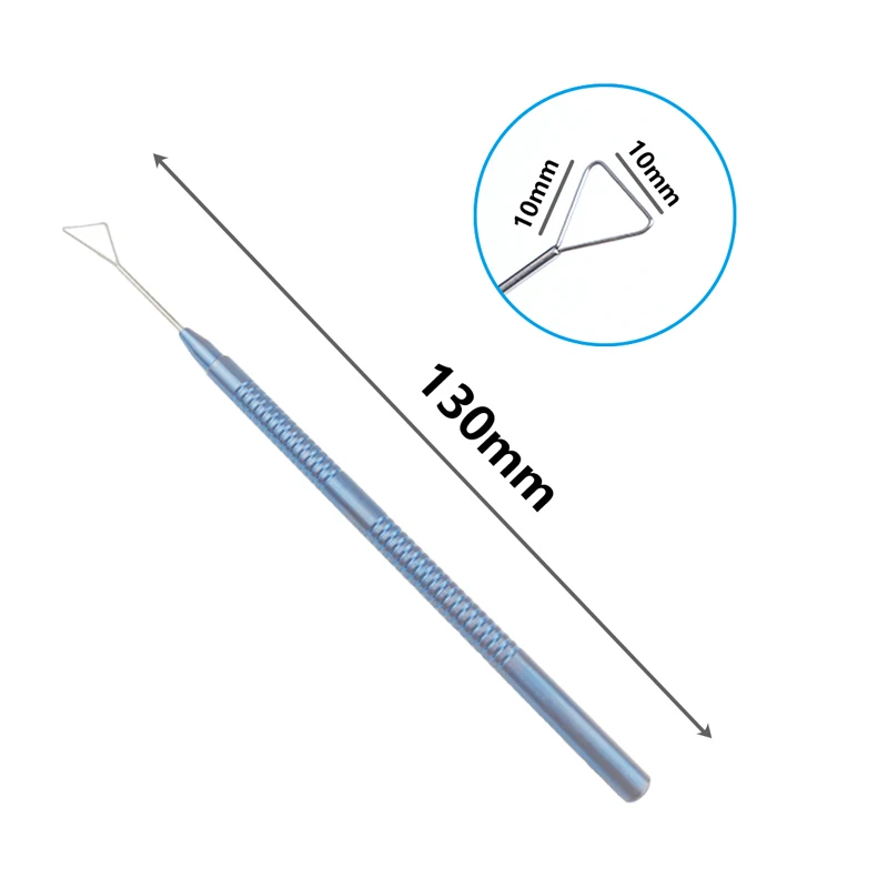 Double Eyelid Designer Simulator U-Shaped Stainless Steel Titanium Alloy Double Eyelid Embedding Tool Ophthalmic Instrument