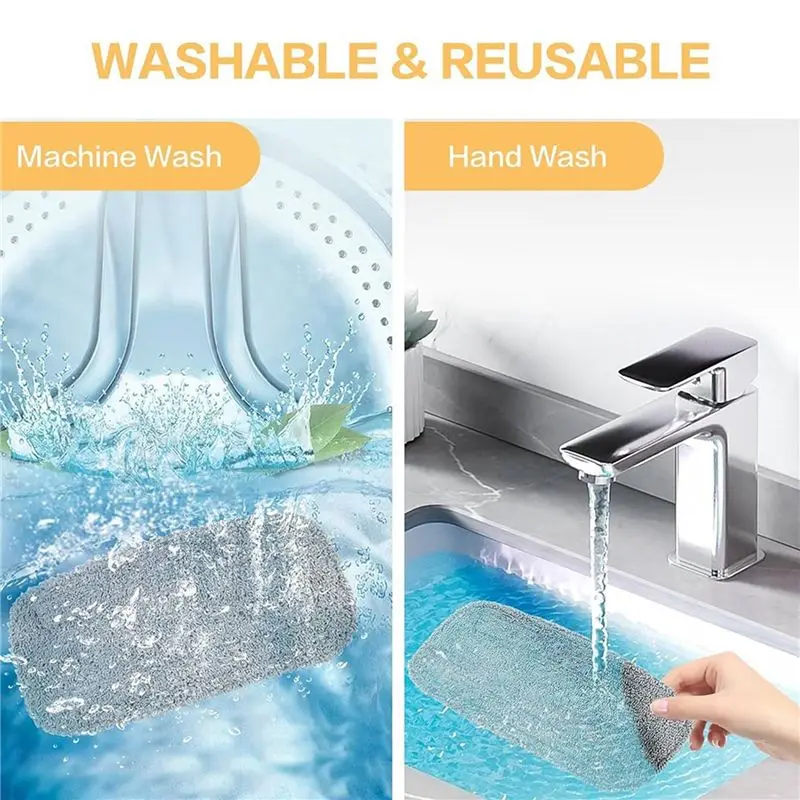 J1UL1N 4 Packs Replacement Accessories Mop Pads For Gorfanty Steam Mop GF-6610 Washable