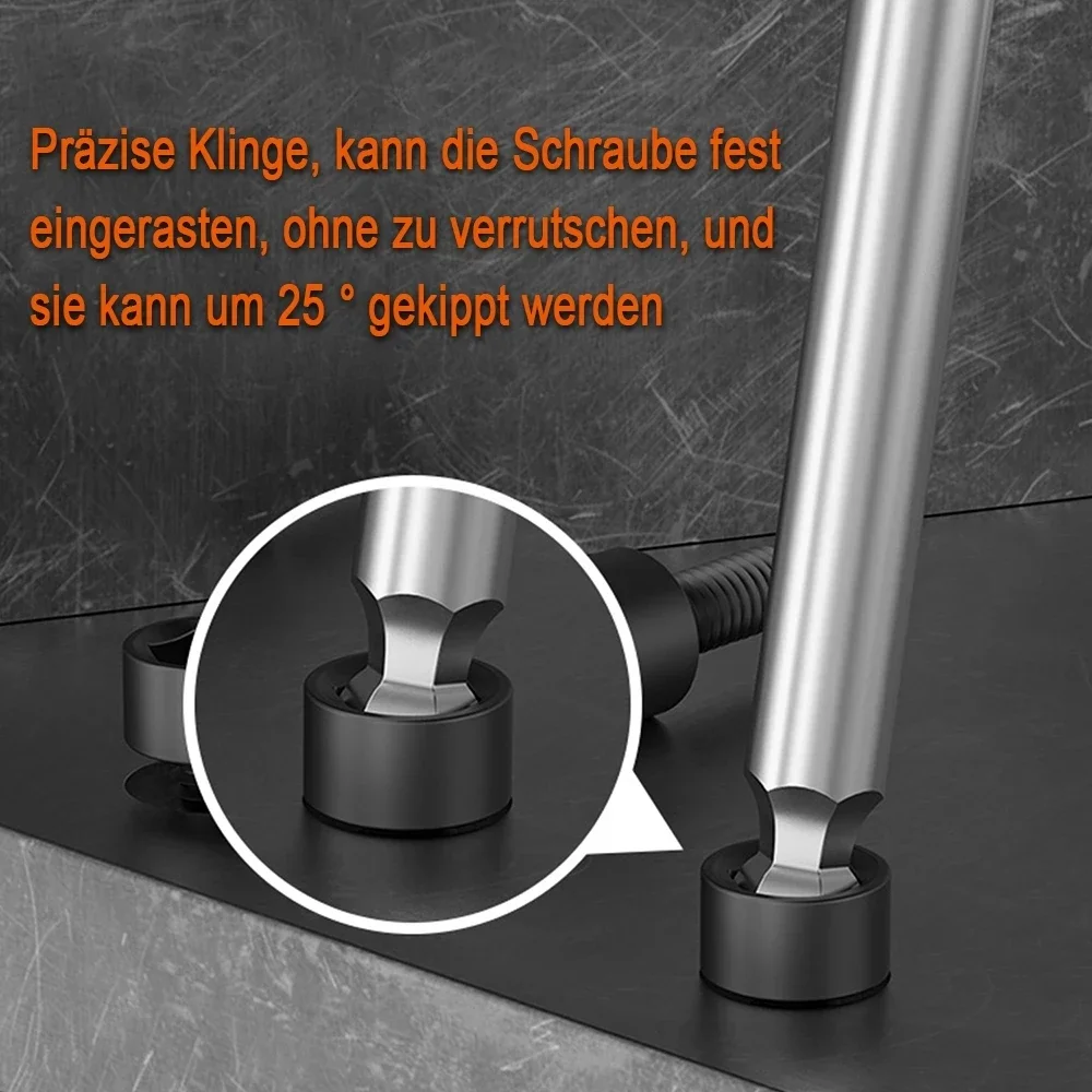 Imagem -06 - Conjunto de Bits de Chave de Fenda Sextavada com Extremidade Esférica Broca Sextavada Allen Métrica de 100 mm de Comprimento Broca Magnética de Cabeça Esférica