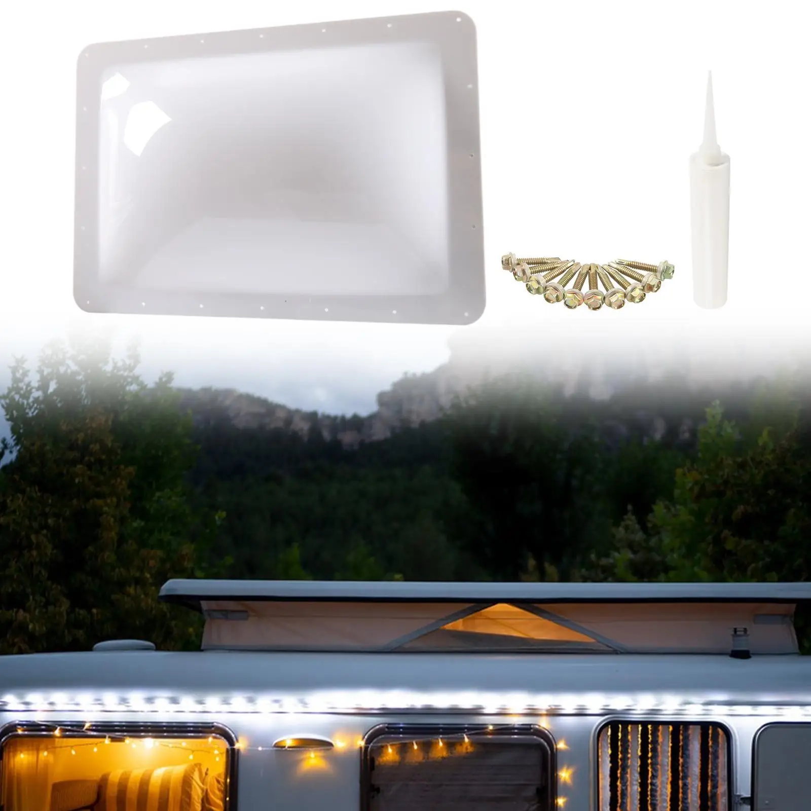 

RV Skylight Cover Replacement RV Camper Sunroof Cover Professional Accessory