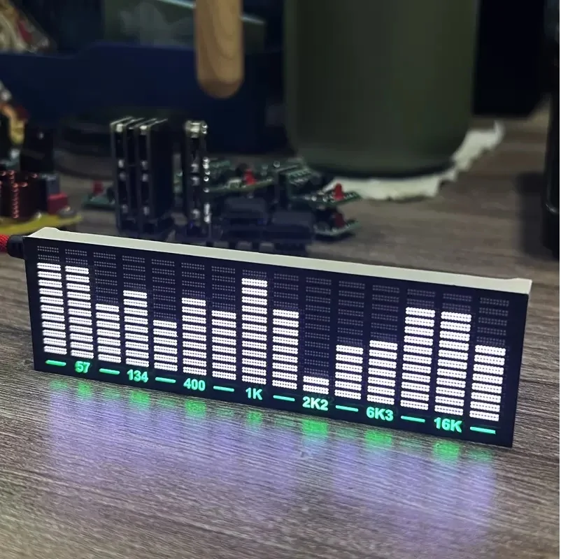 

1PCS LED Sound-controlled Music Spectrum Display Pickup Ambient Light Atmospheric Rhythm Light Module Board