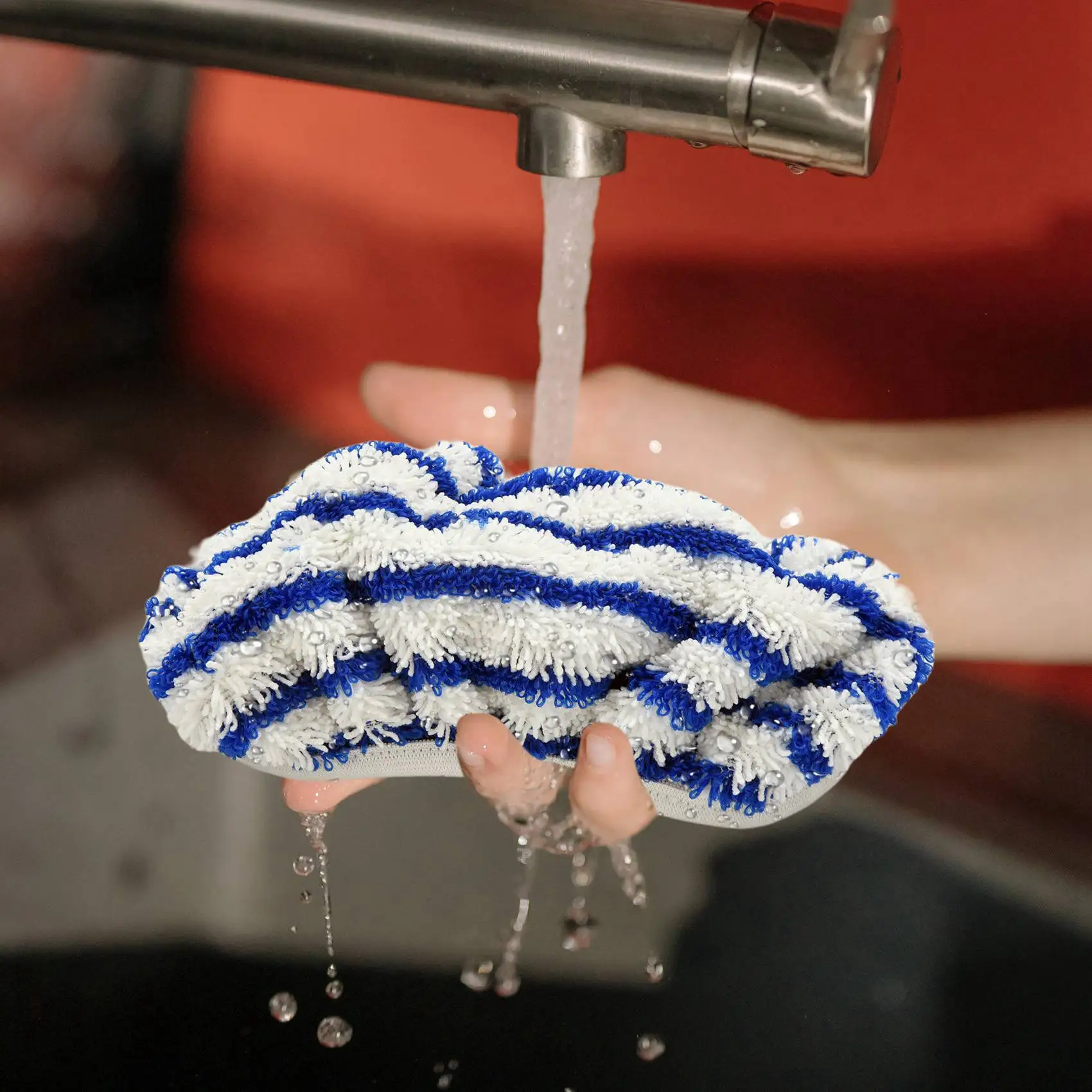 6 قطع من وسادات القماش المصنوعة من الألياف الدقيقة البديلة لـ Rowenta Clean & Steam ZR 005801 ملحق منظف، قابل للغسل وإعادة الاستخدام #4