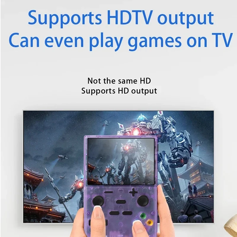 A69F-XGB35 Handheld Game Console 10000+Games 3.5 Inch Screen Linux Supports Dual Player Arcade Game Console For PS1 GBA