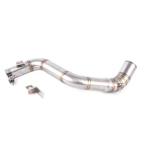 Imagen 2 del producto Para KTM Duke 125 250 390 2013 2014 2015 2016 sistema de escape completo para motocicleta ventilación tubo medio enlace conectar accesorios de Motor