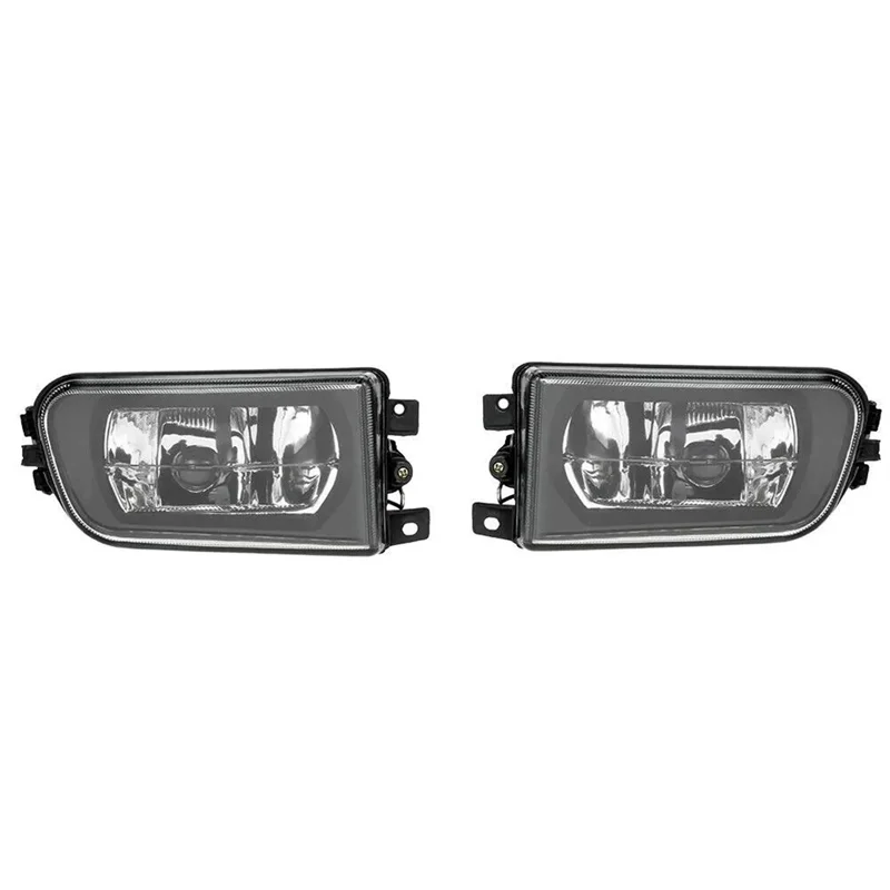 

Lasting 1Pair Front Bumper Fog Light Housing 63178381977 63178381978 For BMW 5 Series E39 528I 540I Z3 1997-2000