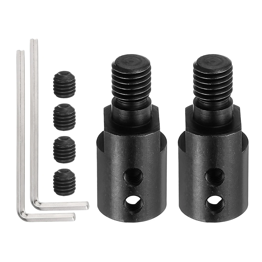 M10 5/6/8/10/12/14mm Saw Blade Adapter Grinding Polishing Motor Shaft Adapter Connecting Rod Sleeve Coupler Drill Accessories