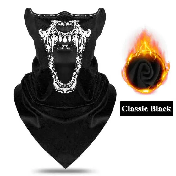 WEST BIKING Winter Fleece Neck Gaiter With Nose Aluminum Strip Thermal Cycling Mask Half Face Fleece Windproof Balaclava