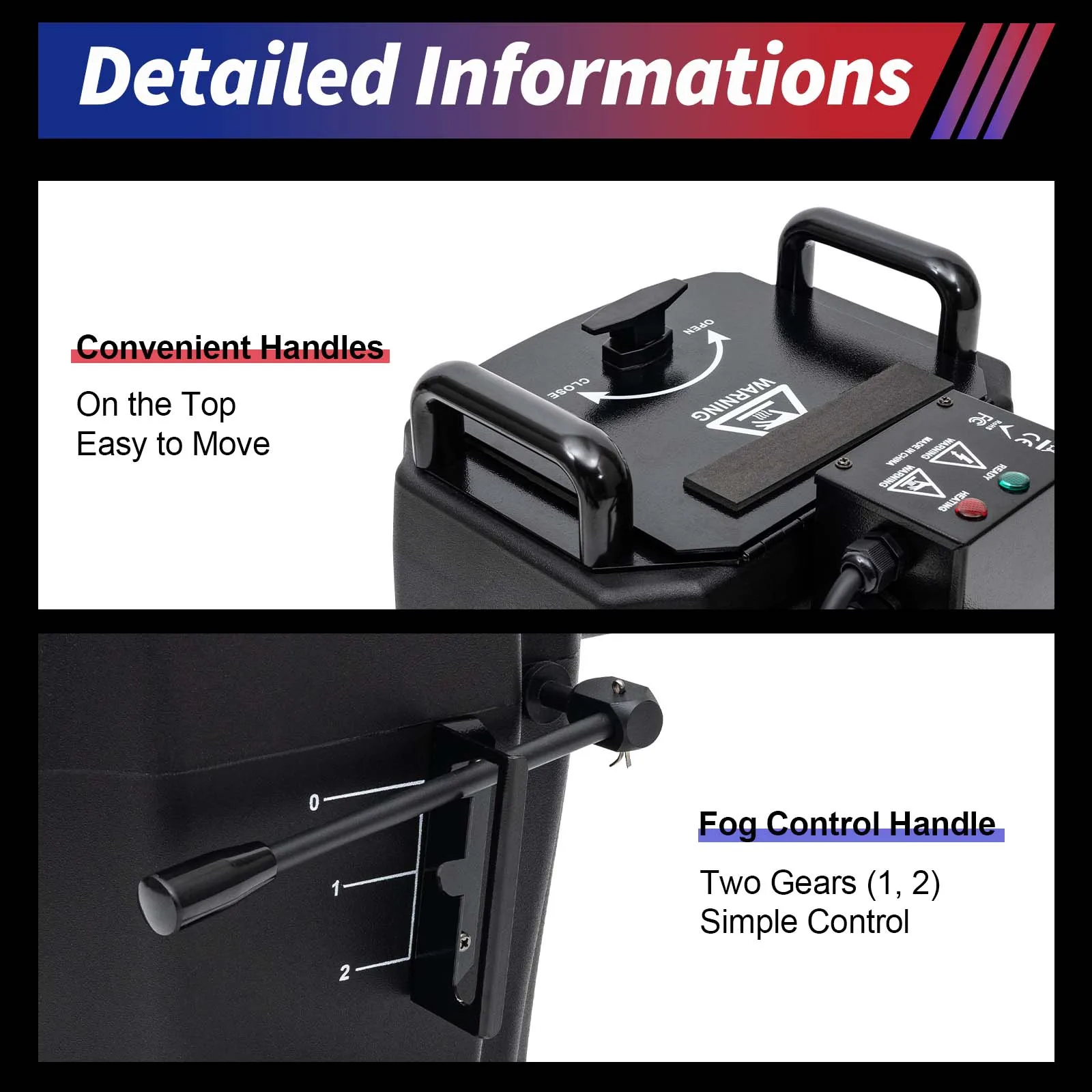 Profesjonalna maszyna do suchego lodu o mocy 3500 W zapewniająca oszałamiające efekty sceniczne