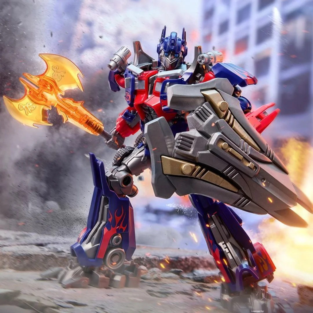 2025 Blokees Figuras Montadas Transformadores Uma Classe Clássica Jet Wing Optimus Megatronus Prime Modelo Móvel Figura de Ação Presente