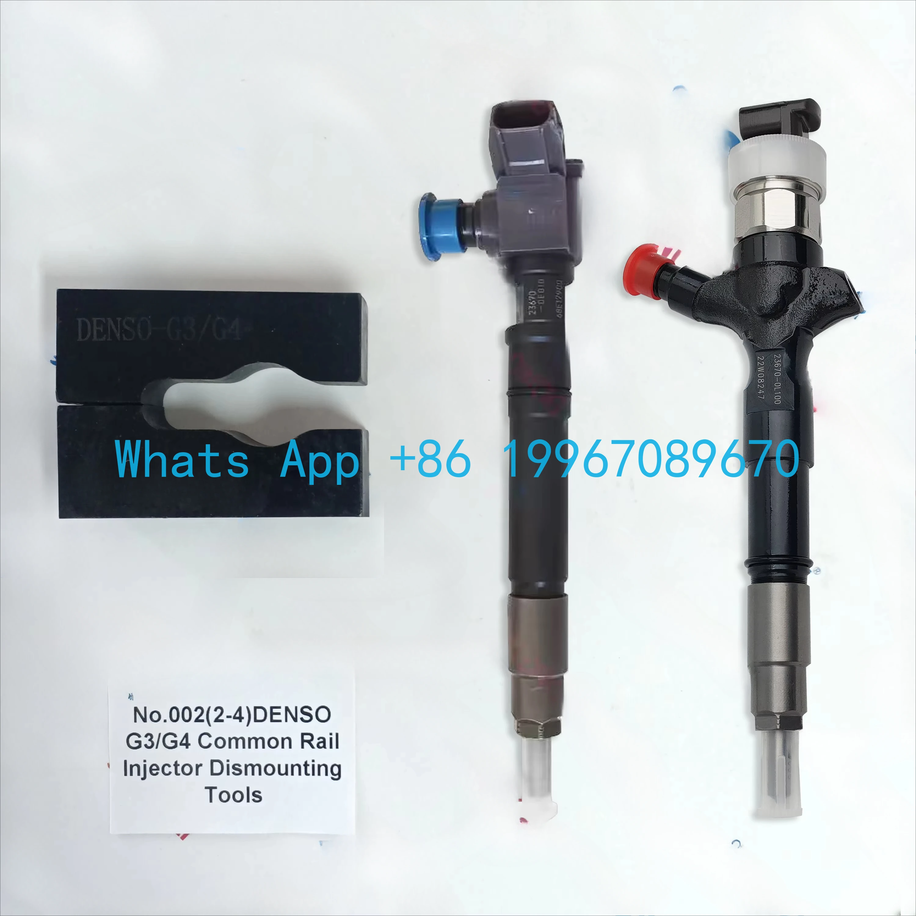 No.002 (2 4) Herramienta de extracción de inyector Common Rail G3 G4