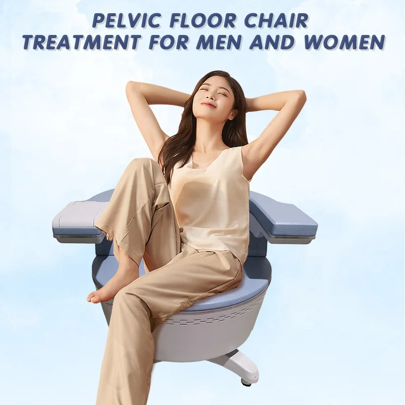 Electromagnetic Muscle Ems Hiemt Machine Chair Ems Sculpting Machine Pelvic Floor Stimulator