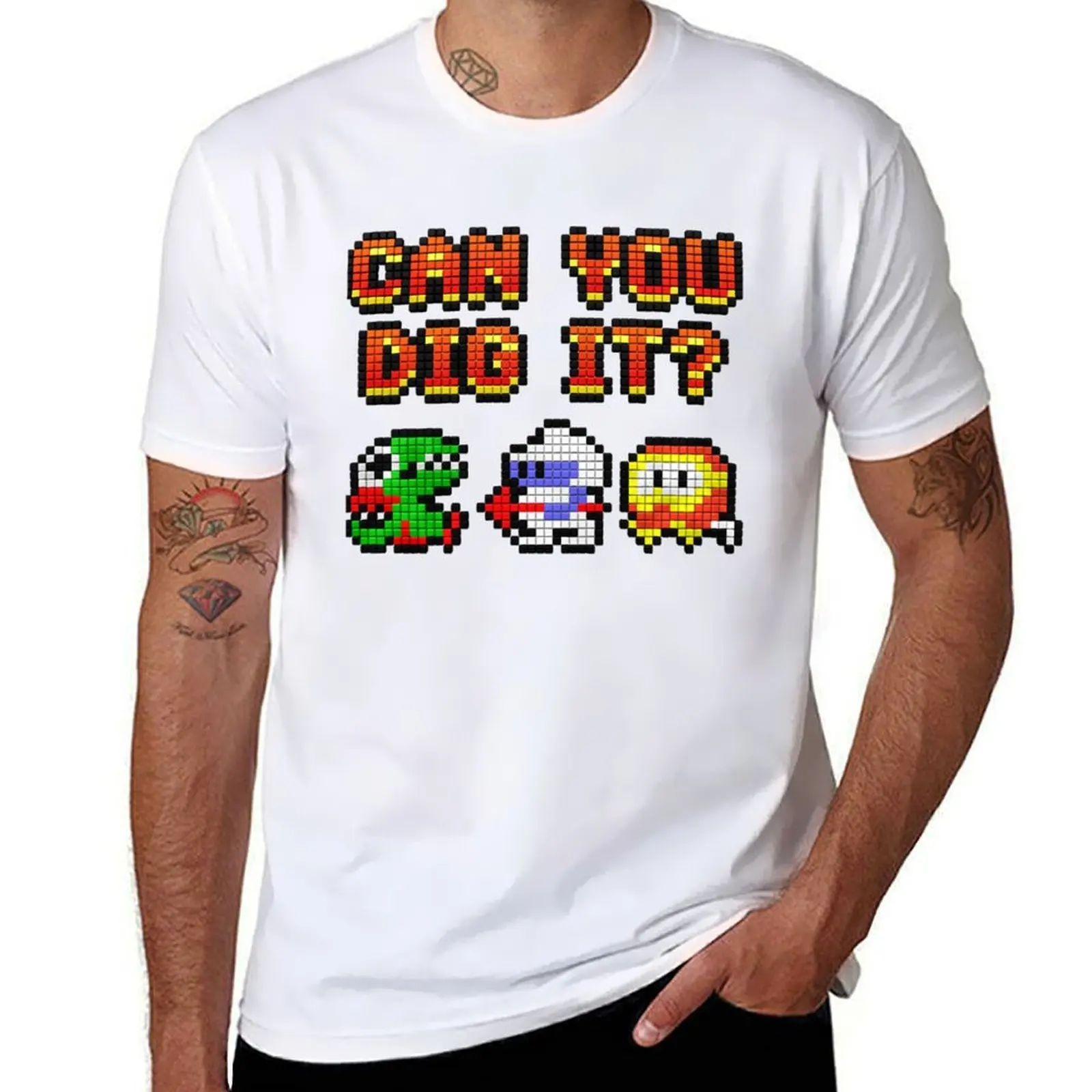

Best Boys Girls Gaming Dig Dug Years Old Birthday T-Shirt Plus Size Comfort Fit Tee