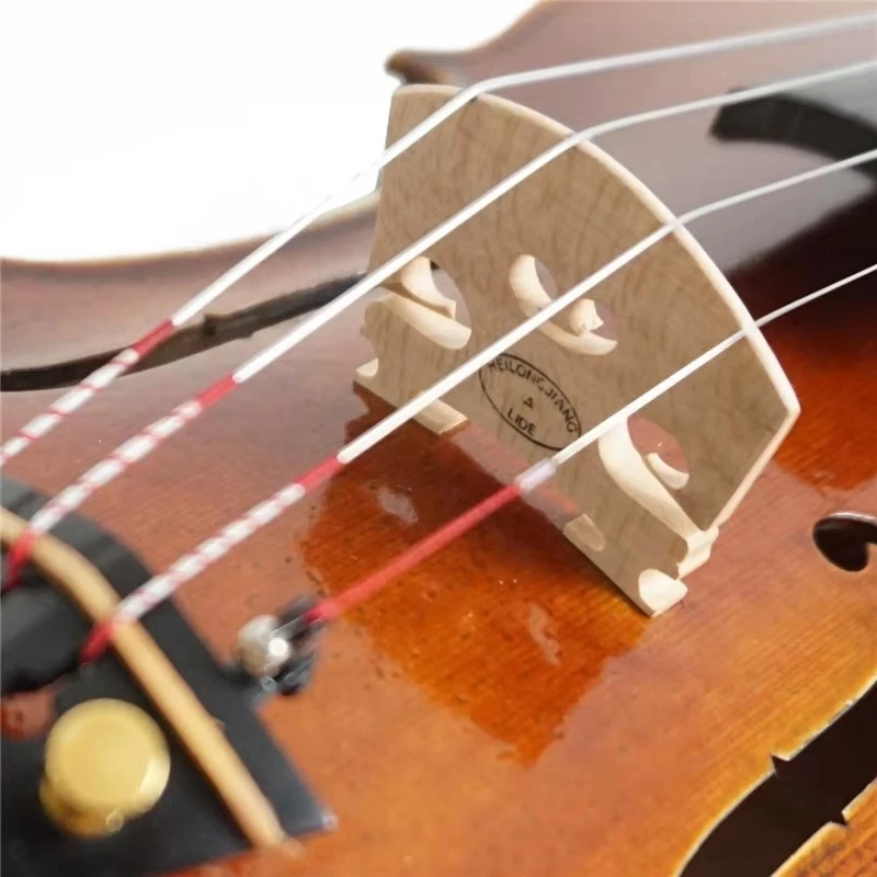 

High Quality Master Level Violin Professional Handmade Red Brown Italian Style String Instrument with case Bow China