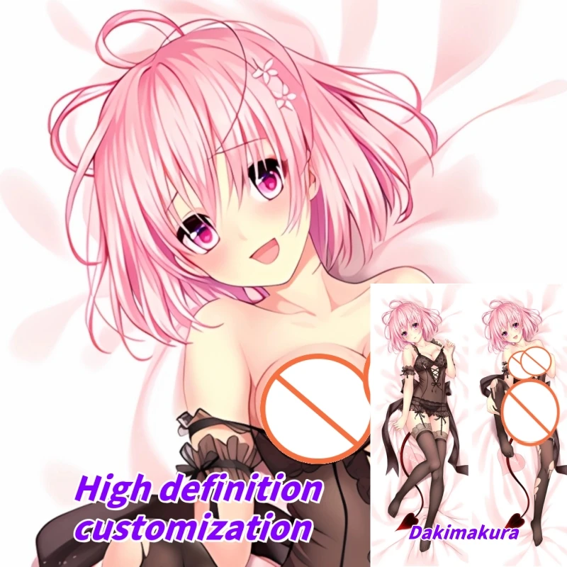 

Dakimakura Anime Pillow Case Momo Belia Deviluke Double-sided Print Of Life-size Body Pillowcase Gifts