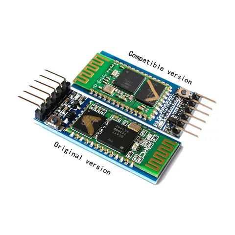 Hc05 HC-05 Master-Slave 6pin JY-MCU Anti-Reverse, Geïntegreerde Bluetooth Seriële Pass-Through Module, Draadloze Seriële Dai