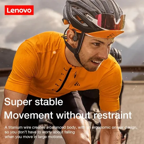 Imagen 2 del producto Lenovo X4 Bluetooth 5,1 conducción ósea inalámbrica auriculares de calidad de sonido de alta fidelidad auriculares de baja latencia auriculares deportivos