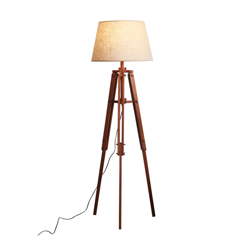 American retro floor lamp living room sofa next to a few bedrooms bedside high-end decorative solid
