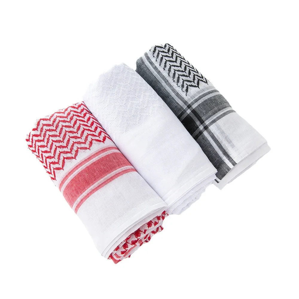 140*140 سنتيمتر الرجال العربية ساحة كوفية مسلم الحجاب شماغ الحجاب الإسلامي السعودية العربية الرجال رئيس التفاف باندانا رئيس الرقبة الأوشحة