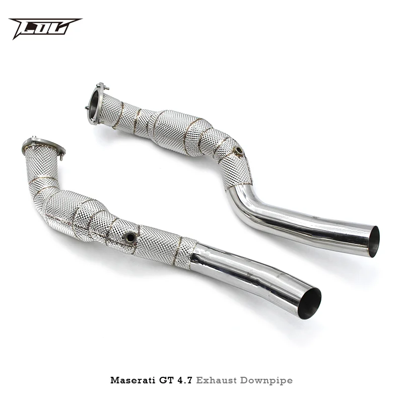 Boska Exhaust Downpipe For Maserati Gran Turismo/GT 4.7 2008-2023 SS304   with catalyst High flow catted downpipe Exhaust Pipe