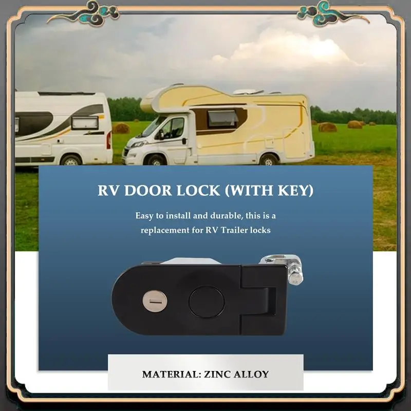

M45K-Door Lock Heavy Duty Compression Latch Lever Lock For RV Marine Camper