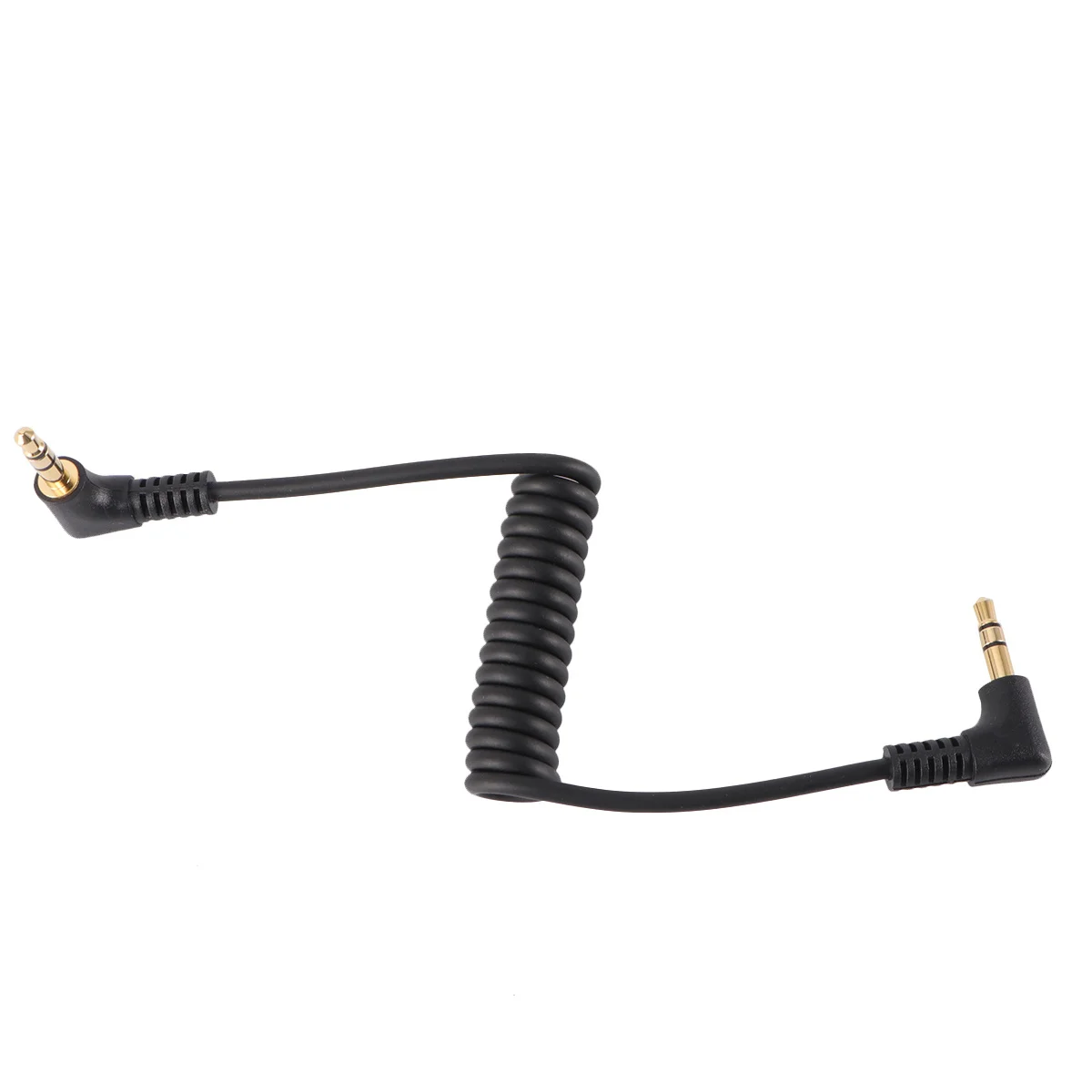 

3.5Mm Jack Male To Male Stereo Audio Cable For Car 3.5Mm Jack Elbow Cable Aux Headphone Extension Durable Lightweight Portable