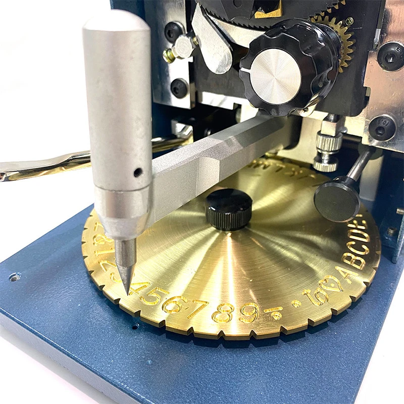 Portable Gold Ring Name Letter Manual Hand Engraving Machine Jewelry Inner Ring Engraver