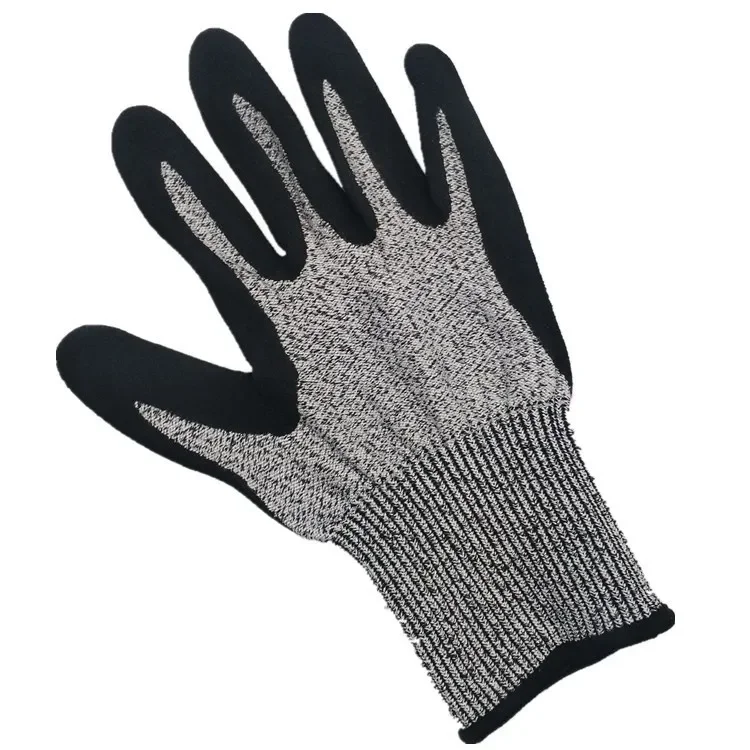 Guantes a prueba de cortes, a prueba de Cortes, a prueba de puñaladas y arañazos para trabajos de jardinería.