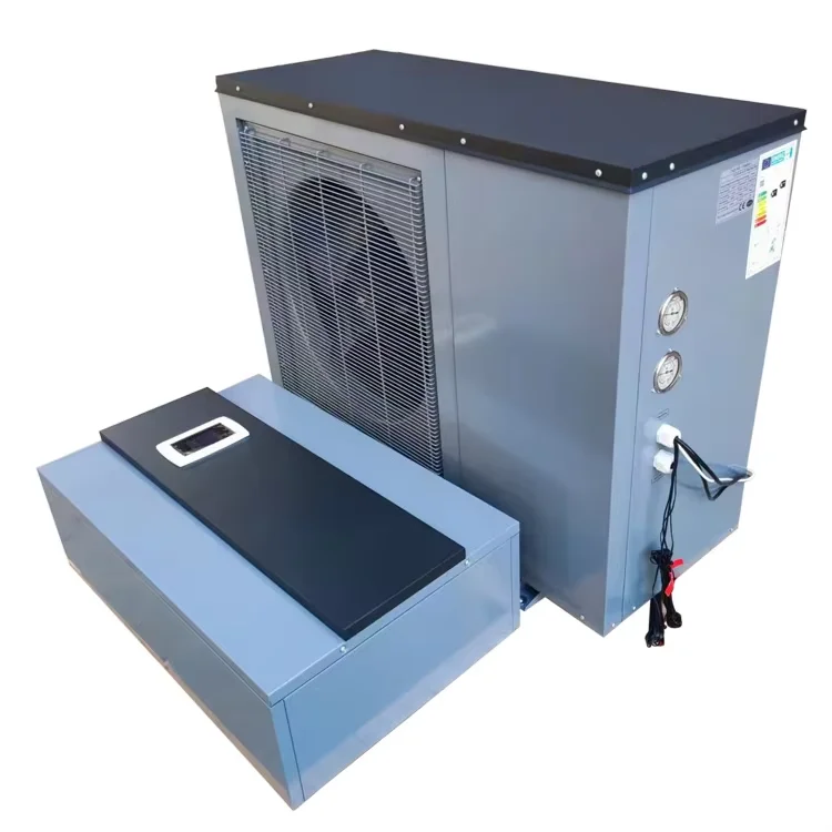 13.8KW تصميم منخفض الضوضاء تيار مستمر العاكس سبليت مضخة الحرارة الهواء إلى الماء مصدر الهواء 15kw سبليت تيار مستمر العاكس مضخة الحرارة التدفئة التبريد