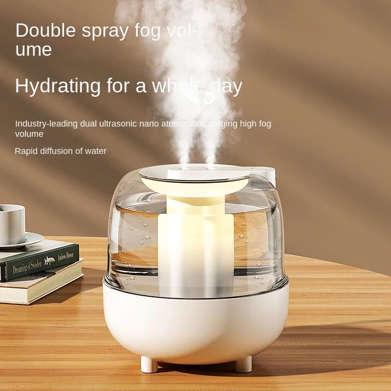 220V Home Quiet Bedroom Air Purifier Office Desktop Spray Essential Oil Air Diffuser Essential Oil Diffuser 4L Humidifier