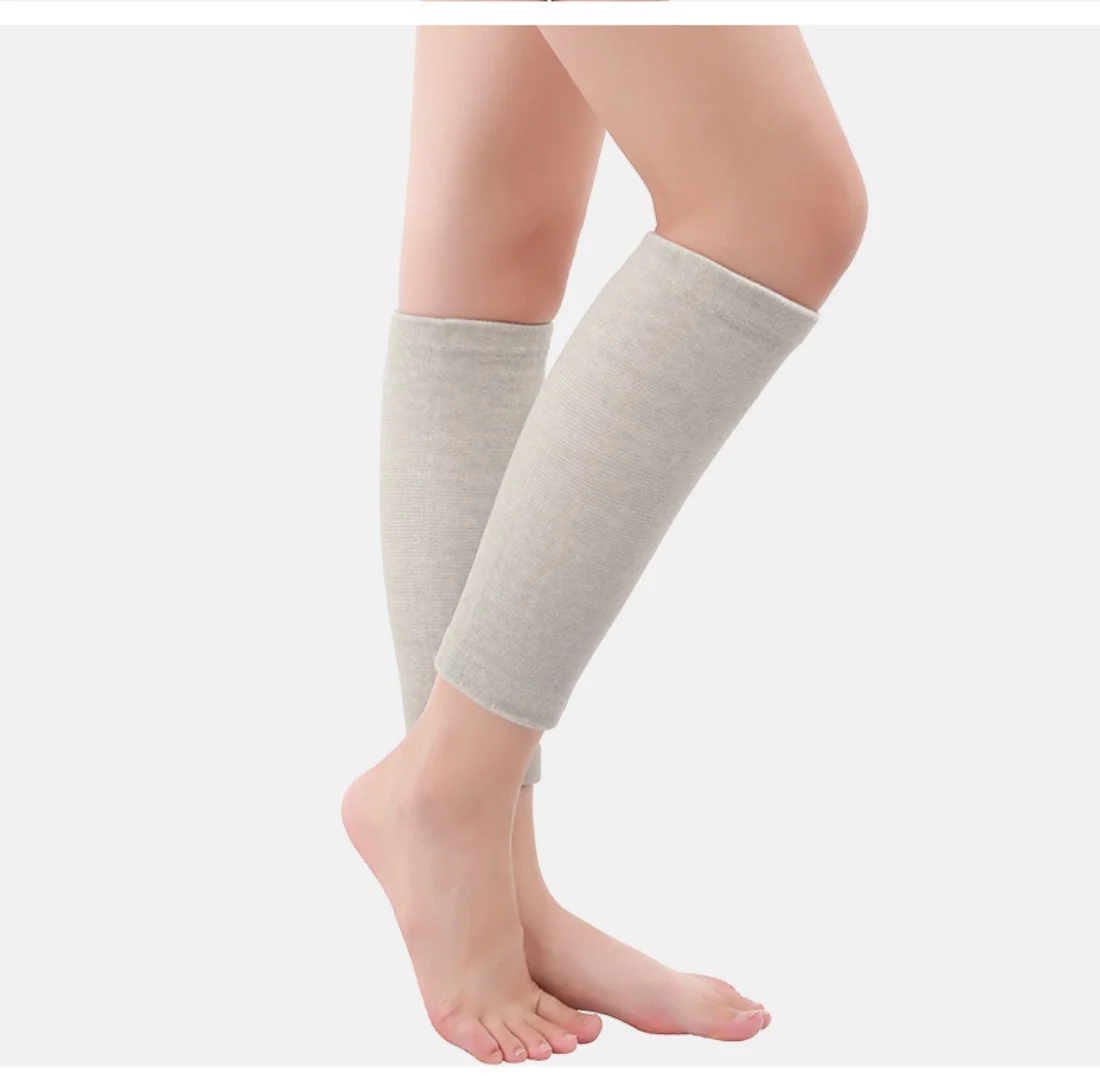 معدات الساق الواقية للرياضات الخارجية والجري. أغطية أرجل مرنة وجيدة التهوية للرجال والنساء. كرة السلة الاحماء ق #6