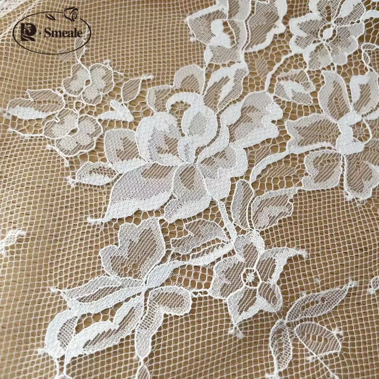 جديد جودة عالية شبكة زهرة قاعدة لينة الدانتيل فستان الزفاف ملابس الأطفال الستار فستان حقيبة نسيج الزخرفية الخياطة النسيج. #4