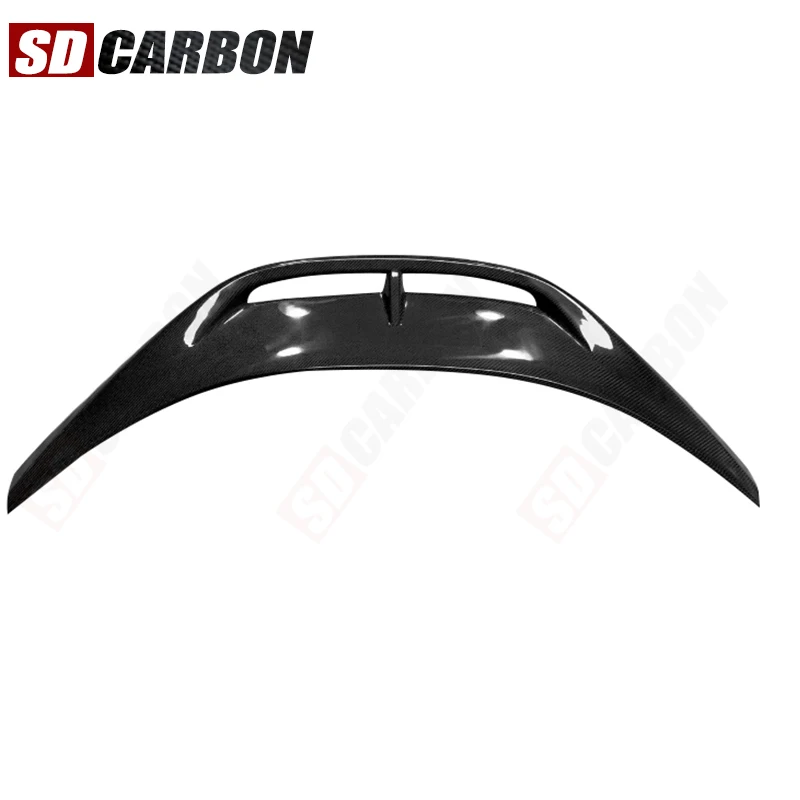 لتويوتا GR86 سوبارو BRZ 2019 + ألياف الكربون زعانف الذيل الخلفي الجذع المفسد دليل الجناح الخلفي الجناح سيارة الجذع كلبشة طقم الجسم #2