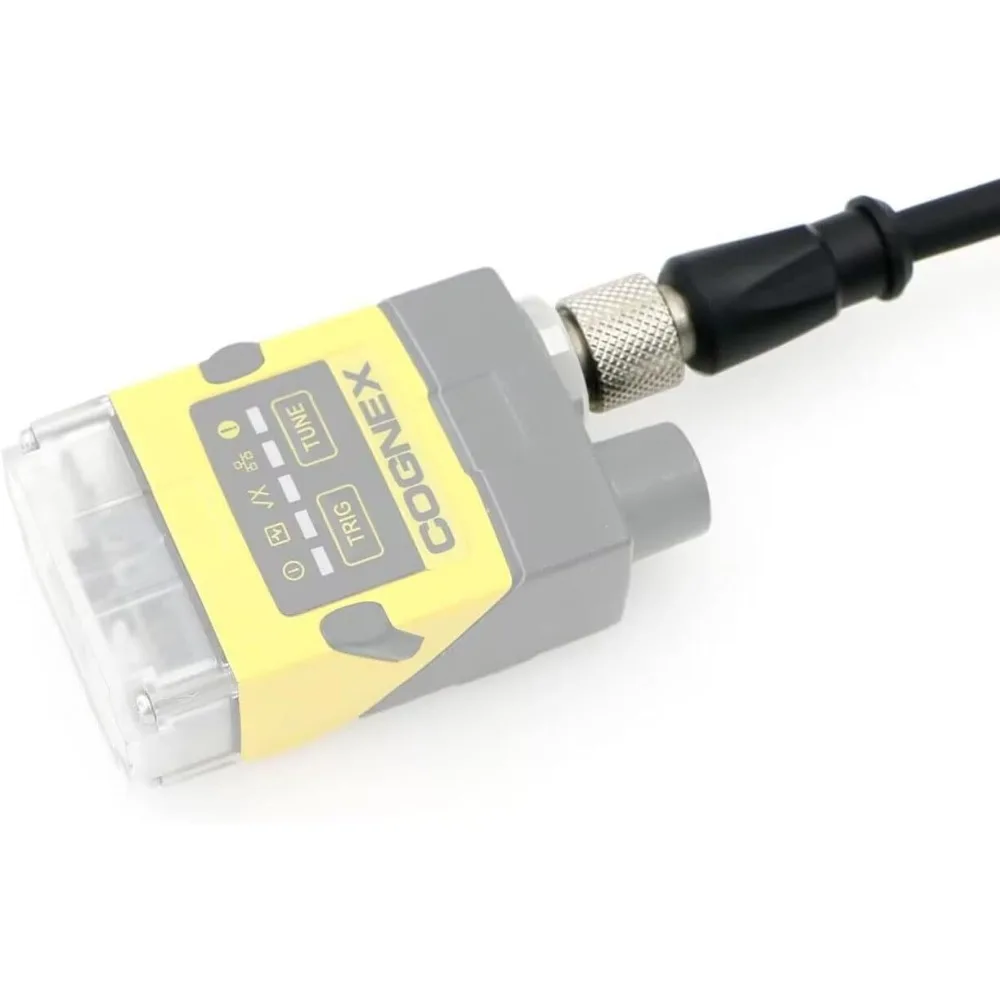 

Alvin's Cables M12 A-Code 12 Pin Female to Flying Leads Power IO Cable for Cognex Industrial Camera in-Sight 7000 2000 8000