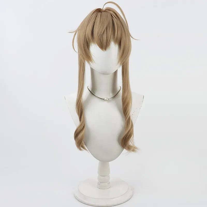 Mignon Secret de la sorcière silencieuse Monica Cosplay perruque sorcière silencieuse style marron