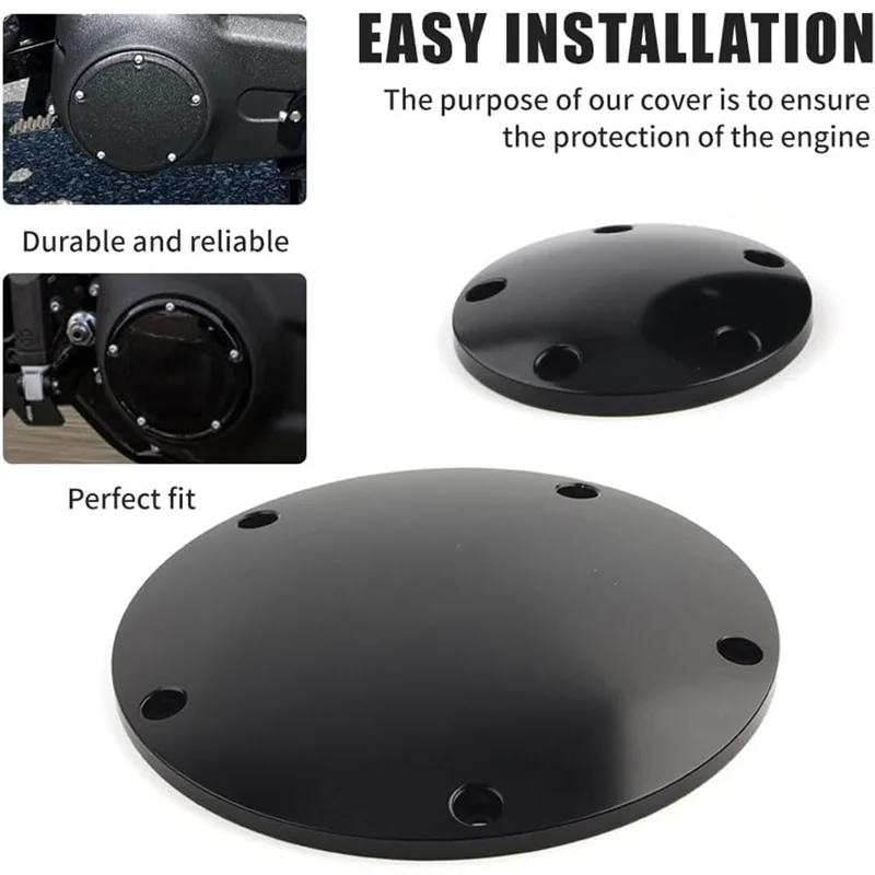 

Motorcycle Derby Cover And Point Cover For Dyna Softail Touring FLHT FLHR FLHX FLTR FLHTCUTG Motorcycle Accessories