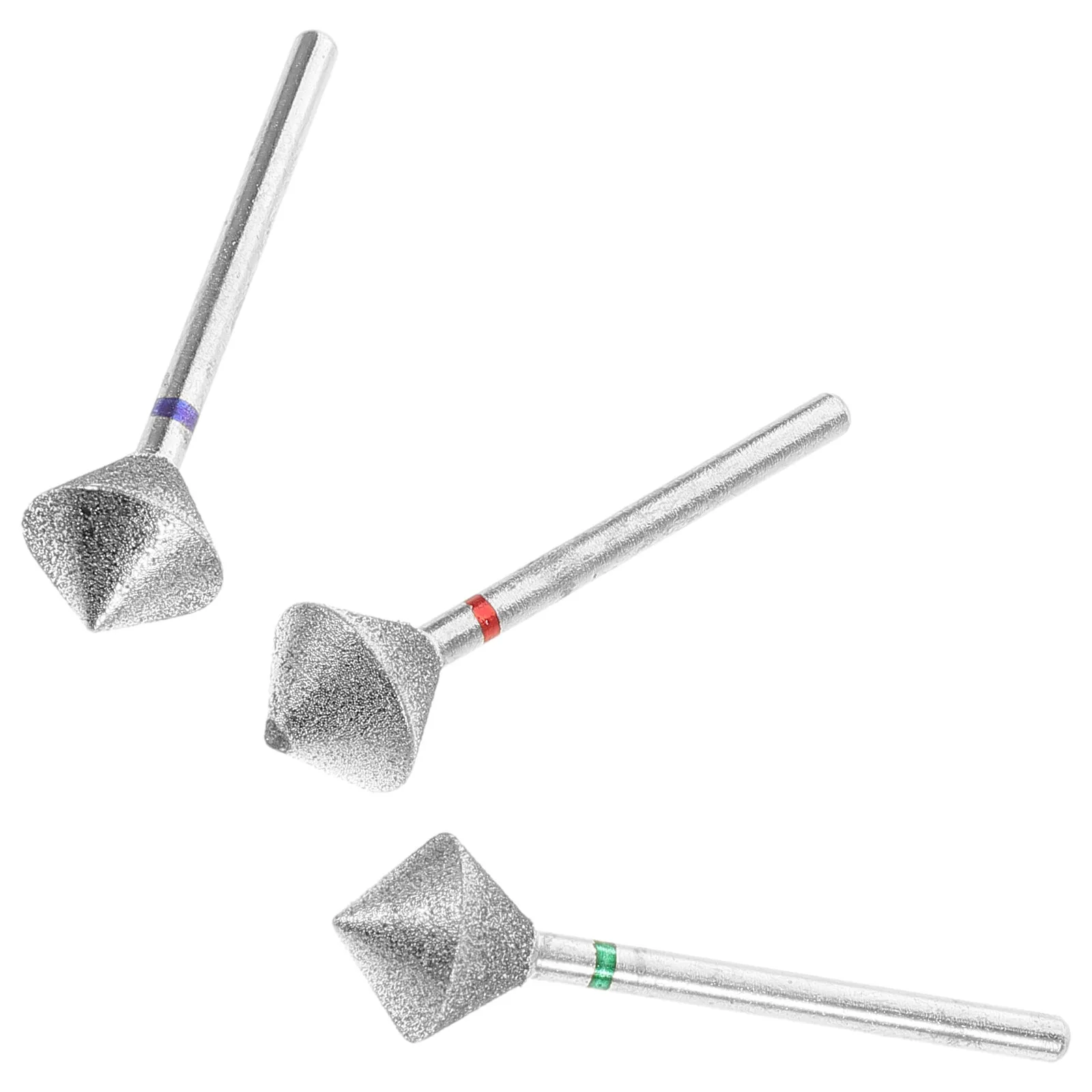 Ensemble de 3 embouts de perceuse à ongles, accessoires polyvalents pour perceuse à ongles électrique, pour pré-manucure, élimination des cuticules, soin des peaux mortes