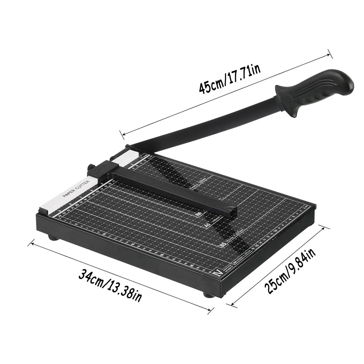 1pc Metal Paper Cutter, Sharp Paper Photo Card Cutter, A4 Paper Size, Suitable for Home, Office, Home, Work