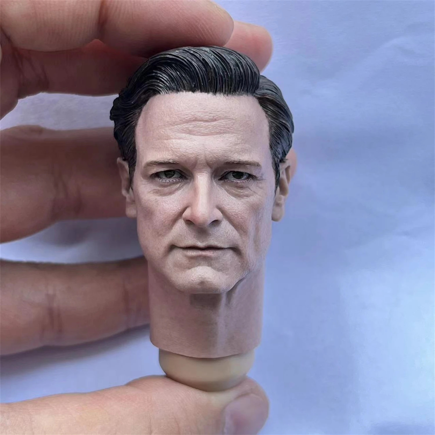 

Kingsman Colin Firth 1/6 Scale Head Carved Model DIY 12'' Action Figure