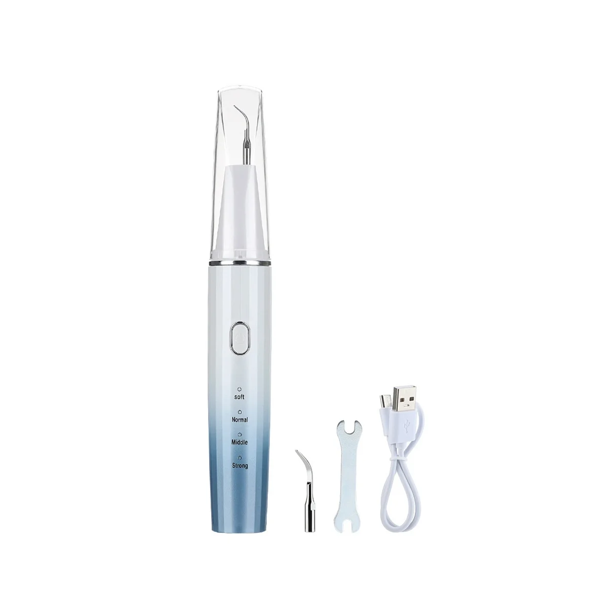 

A14G-Ultrasonic Teeth Cleaner Oral Dental Scaler Calculus Tartar Remover Plaque Stains Removal Tooth Whitening Cleaning Tools
