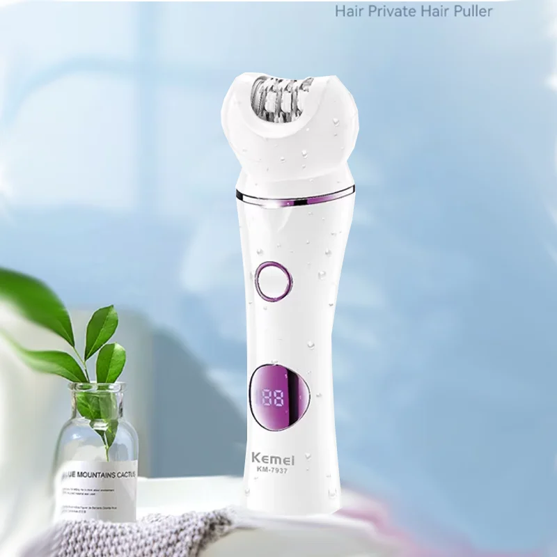 

Kemei 5в1 женский эпилятор Fo Face Lady электробритва перезаряжаемая для удаления волос на теле средство для удаления мозолей триммер для бикини влажная сухая