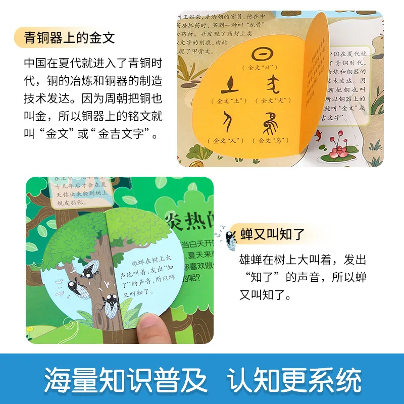 Explore The World of Science Popularization By Flipping Through Books, Uncovering The Forbidden City, and Dinosaur 3D Books