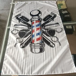 Berber dükkanı dekoru, afiş 3x5ft bayraktaki en büyük satışların 12'si bir - №12