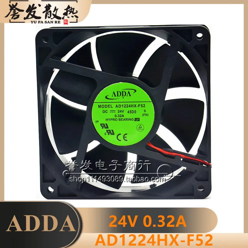 NEW ORIGINAL AD1224HX-F52 DC24V 0.32A 12038 120x120x38mm COOLING FAN RADIATOR