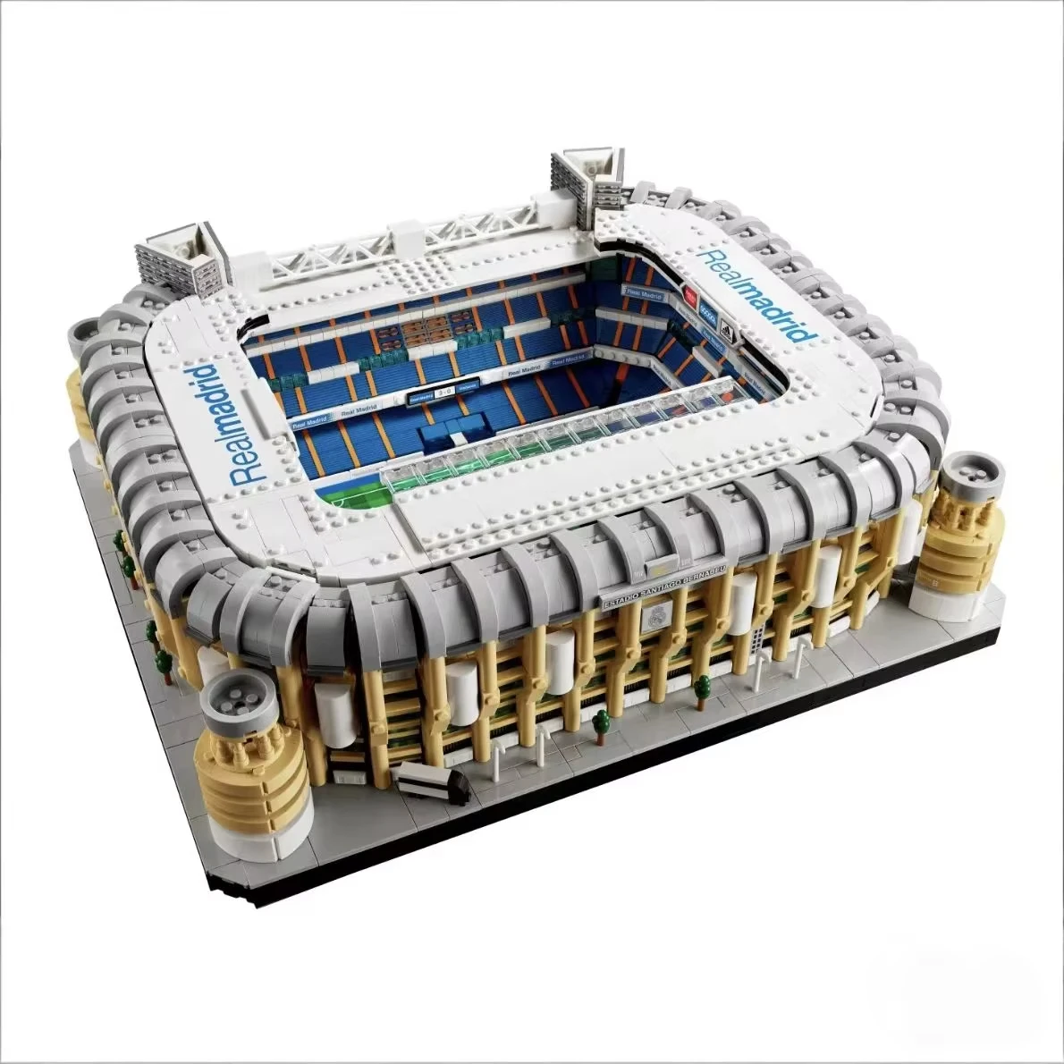 ชุดตัวต่อปราสาทยุคกลางแบบโมดูลาร์ วิวถนนโลก ปราสาทเวทมนตร์ โรงแรมปราสาท ของเล่นตัวต่อ DIY รูปสิงโต ของขวัญสำหรับเด็ก