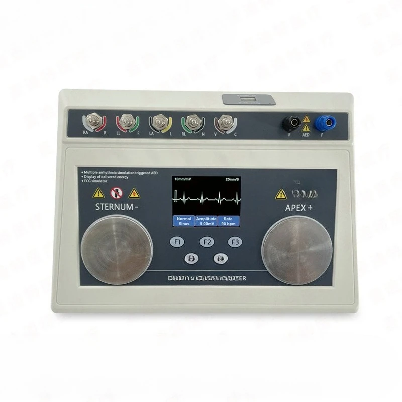 

AED Automatic External Defibrillation Energy Analyzer ECG Monitoring Intelligent Testing Defibrillation AED Detector Analyzer