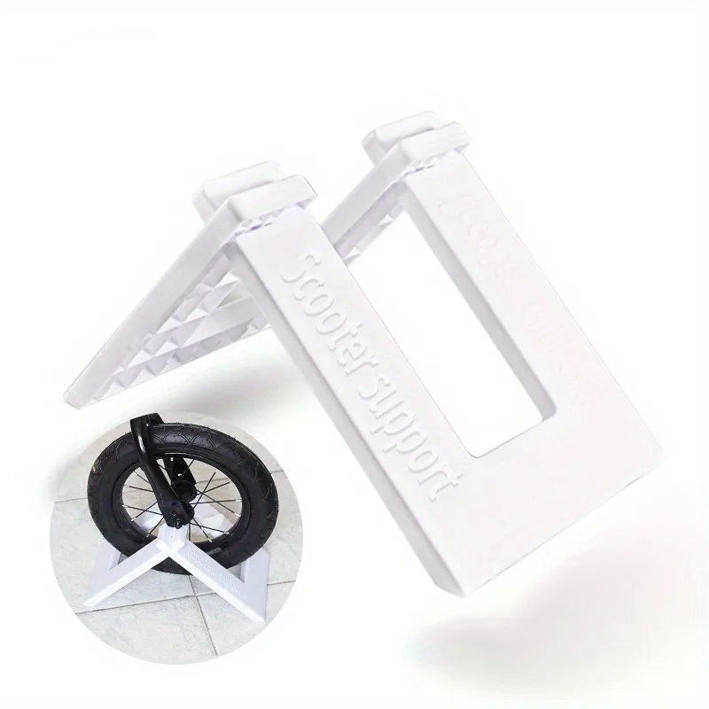 1pc Balance Bike Stand Holder, Kick Scooter Parking Rack, Bicycle Display Support, Fixed Frame for Wheels, Durable Construction view 6