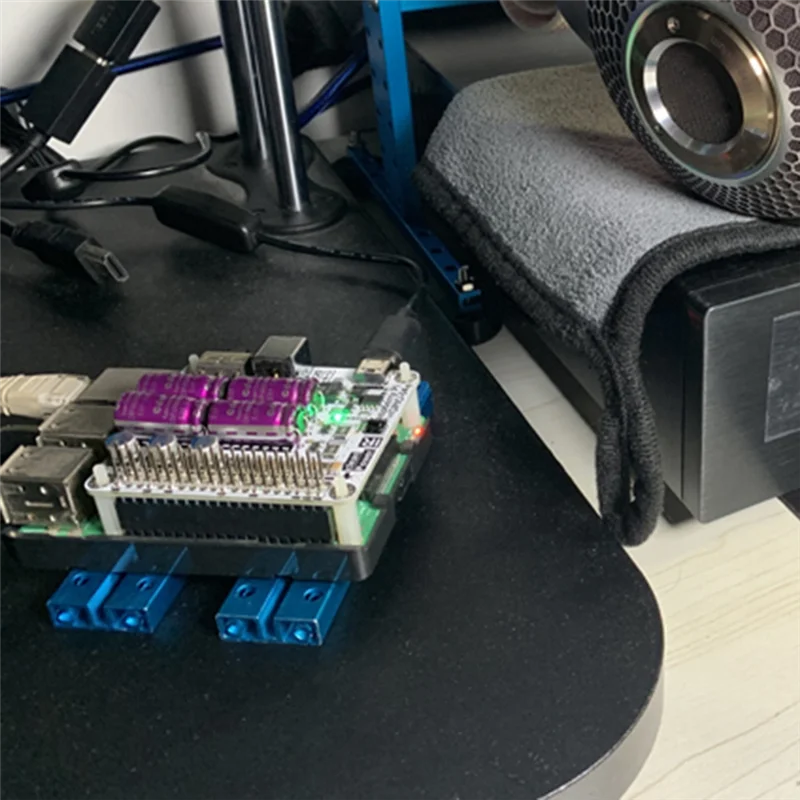 Excelente tablero de filtro multifunción, tablero de filtro portátil para Raspberry Pi, filtro de potencia Hifi, condensador Farah, Moode Volumio