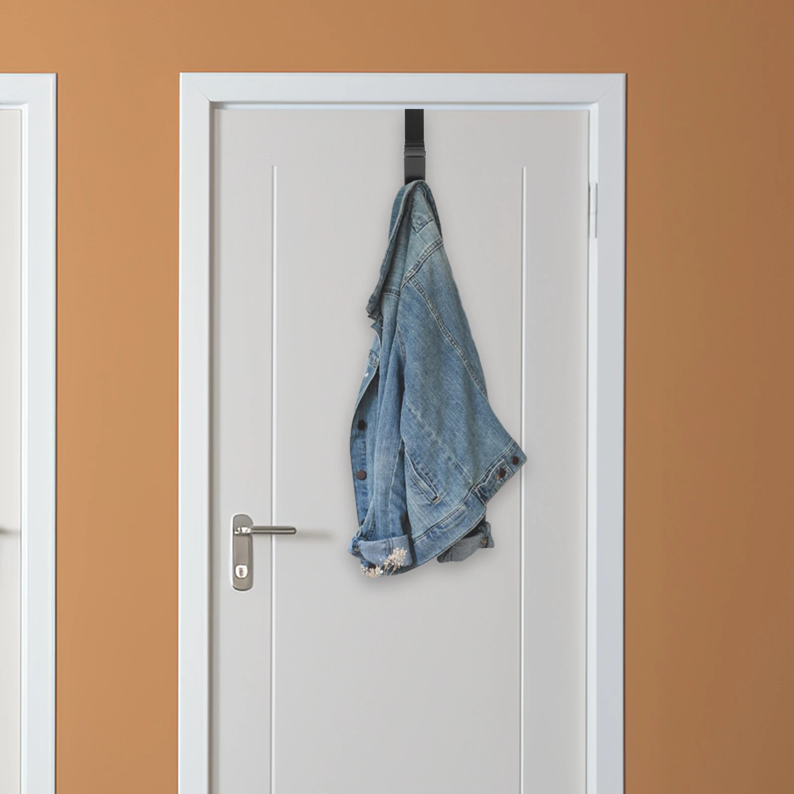 

Over Hangerno Drill Door Hook For Hanging Clothes Hats Bags Organizer Door Hooks Home Storage Tools