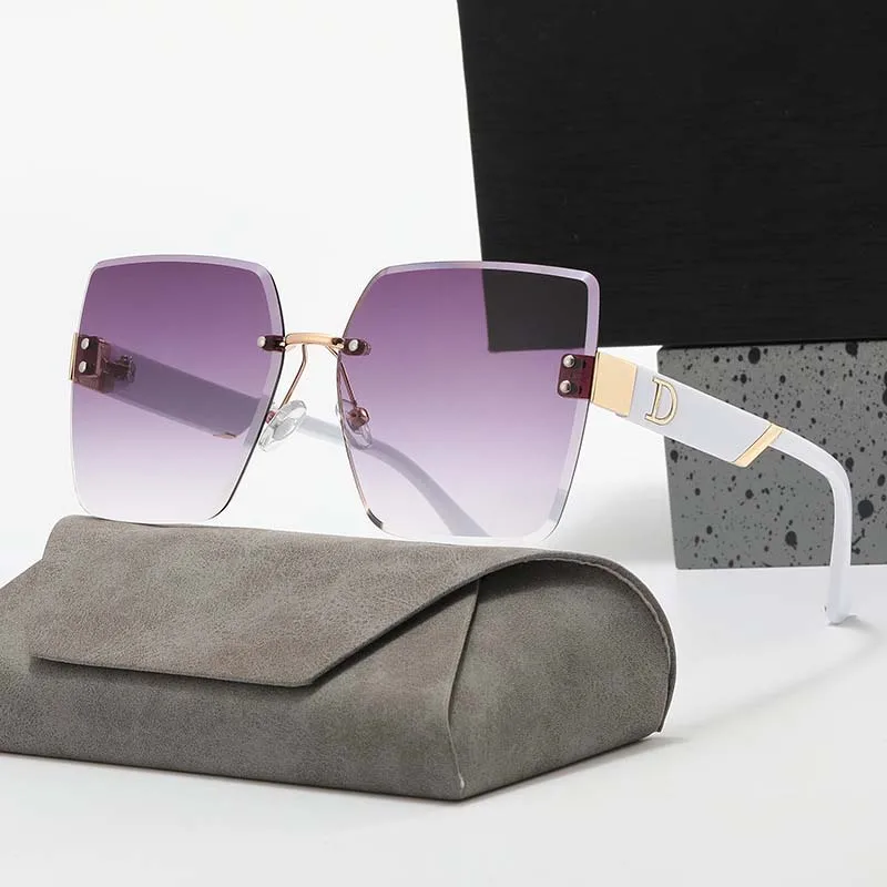 Luksusowe kwadratowe okulary przeciwsłoneczne damskie męskie designerskie okulary przeciwsłoneczne w stylu Vintage damskie męskie modne cieniowane