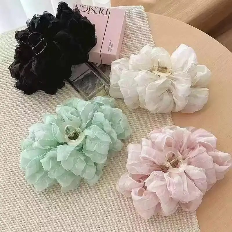 Modische Wolken-Blasen-Haarspange für Damen, Große Haarnadel mit Süßem und Hochwertigem Aussehen, Haarklammer für den Hinterkopf, Haaraccessoires für Mädchen – Detail 3